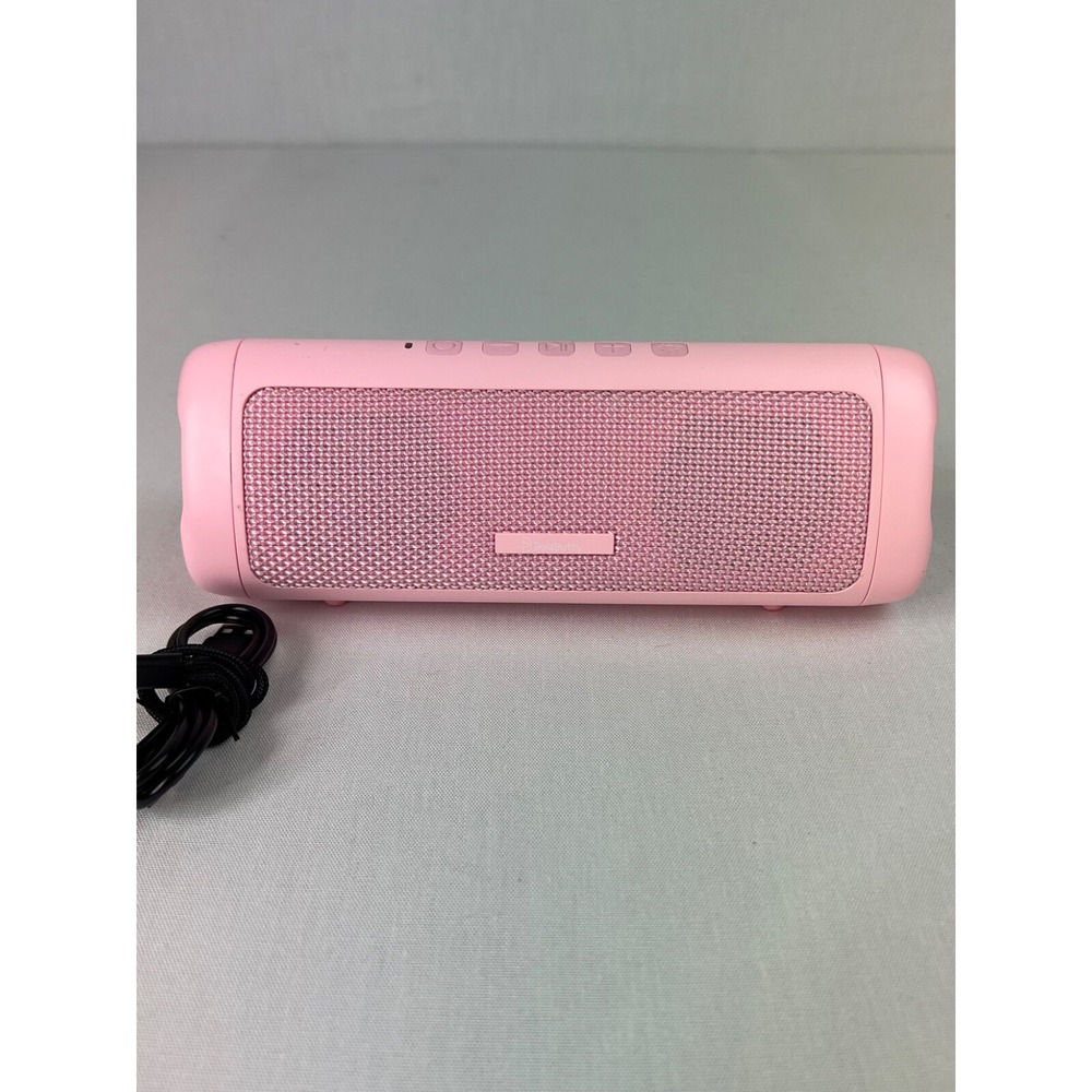 Bolabutty C27-C Bluetooth Speaker Pink Water Resistant LED Light Type C Charging